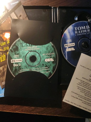 Tomb Raider Chronicles PC CD-ROM used with Level Editor