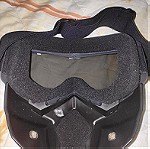  Μασκα Προστασιας Μηχανης Μοτοσικλετας Με Φιλτρο Προστασιας UV400
