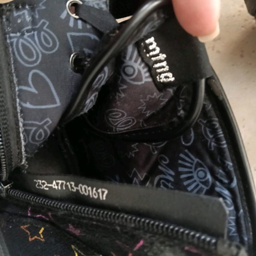 MTNG kids boots size 28 used, black