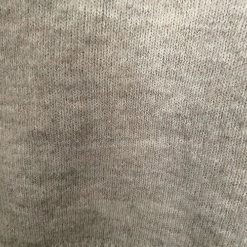 H&M cropped knit sweater size M like new, beige