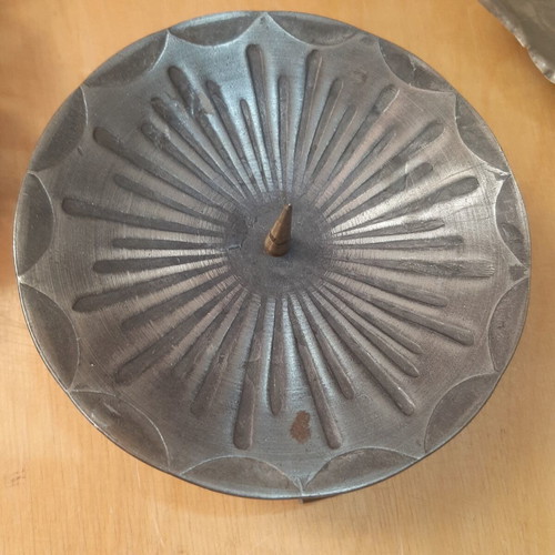 Vintage decorative items used, pack with W.Germany candle holder