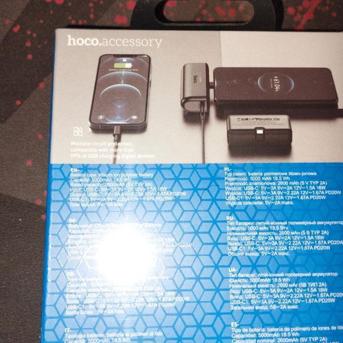 Mini Powerbank 5000mAh with fast TypeC charging new