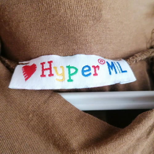 Hyper short dress brown like new, size L