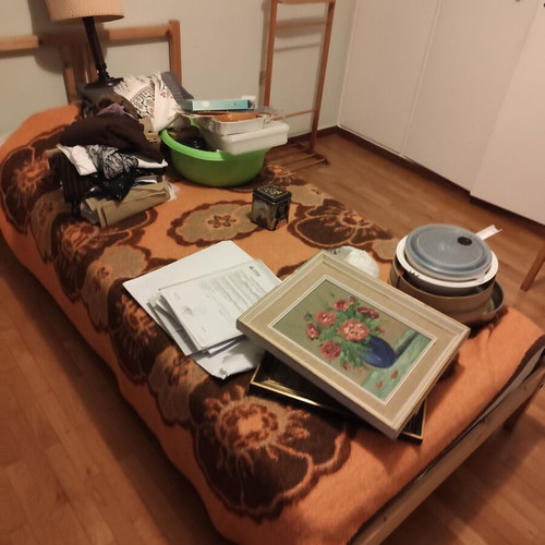 IKEA single bed with mattress used