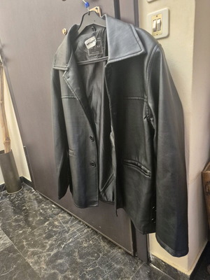 Men's jacket used black Alta Moda Italian origin