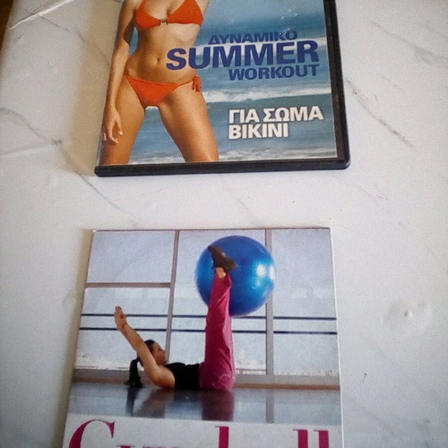 2 workout DVDs like new