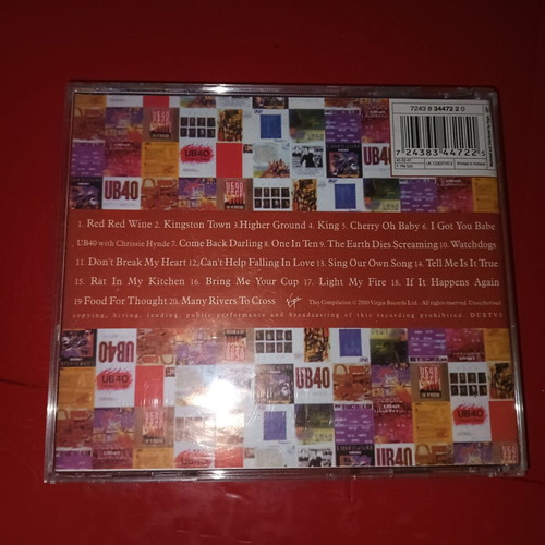 The Best of UB40 1980-2000 CD like new, reggae