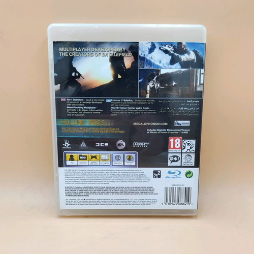 Medal of Honor PS3 used, functional in good condition