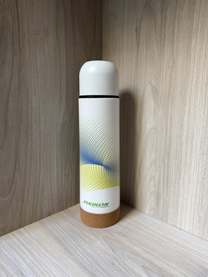 Metal thermos flask