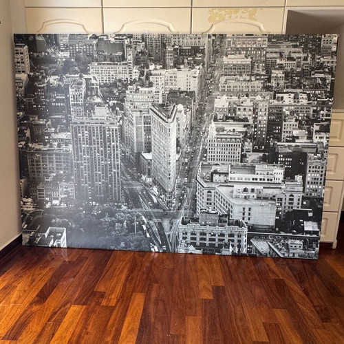 IKEA PREMIÄR Flatiron Building New York Canvas 200x140 cm like new