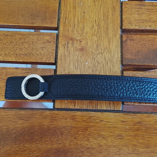 Dyrberg Kern leather bracelet black, like new