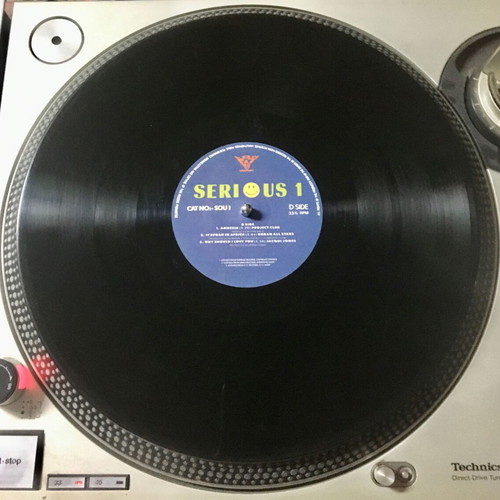 Serious 1 double vinyl LP used, electronic music compilation