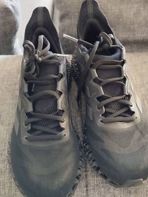 Adidas 4D 38 2/3 athletic shoes like new, black