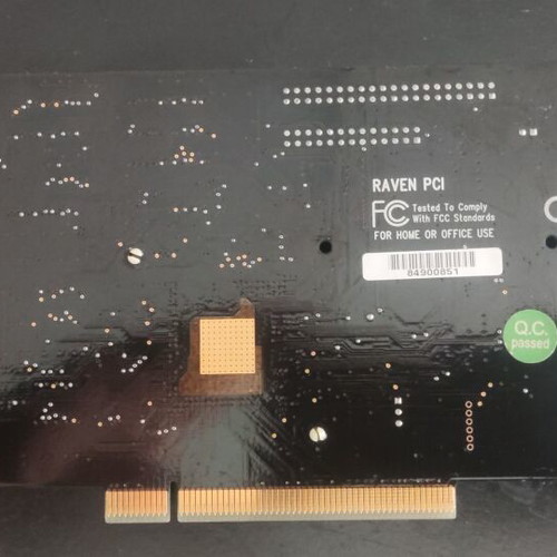 Quantum3D Raven PCI 16MB graphics card, 3dfx Voodoo Banshee