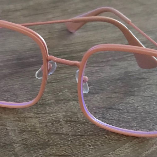 Glasses new pink with anti-blue protection