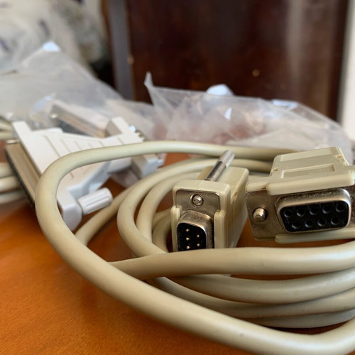 Retro cables and adapters pack Serial RS-232 D-Sub like new