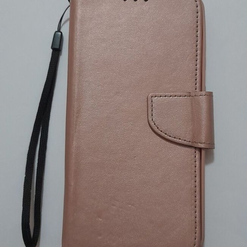 Phone Wallet Case for Samsung Galaxy S21 FE like new, pink gold