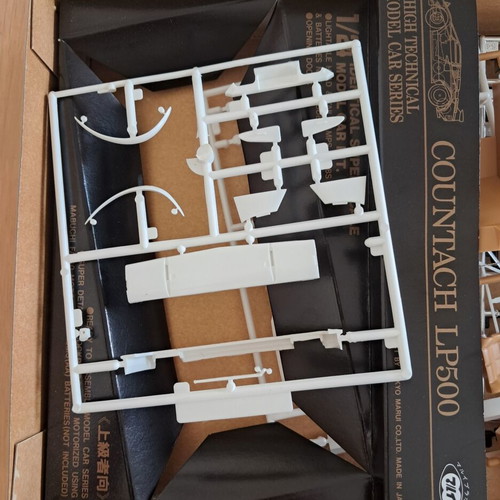 Countach LP500 High Technical Model Car Series like new