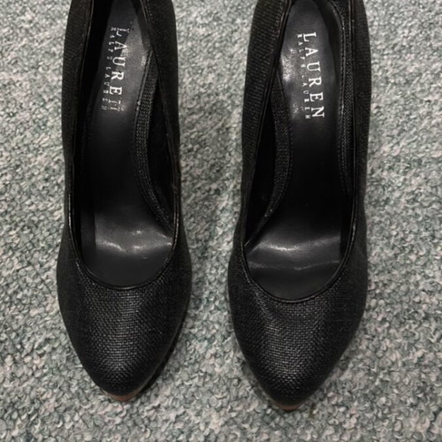 Ralph Lauren pumps used, black, size 37.5-38