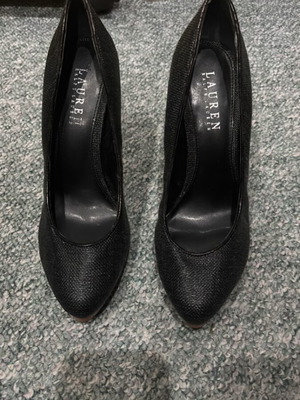 Ralph Lauren pumps used, black, size 37.5-38
