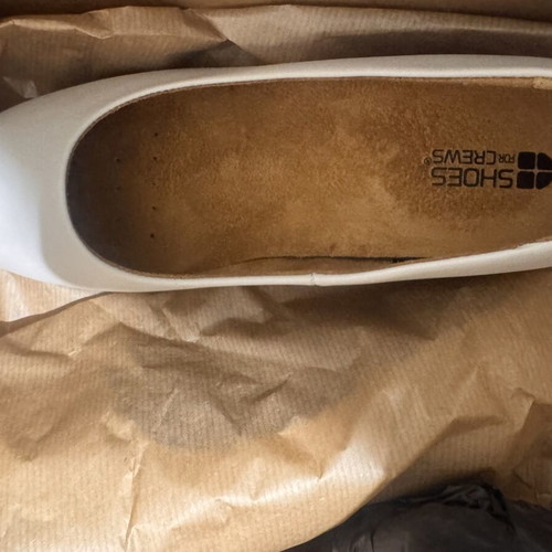 Shoes for Crews Pumps size 38 new, beige leather