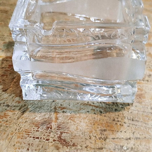 Beyer Bleikristall Germany square ashtray like new