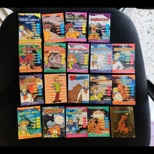 Scooby Doo cards used from childhood