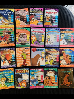 Scooby Doo cards used from childhood
