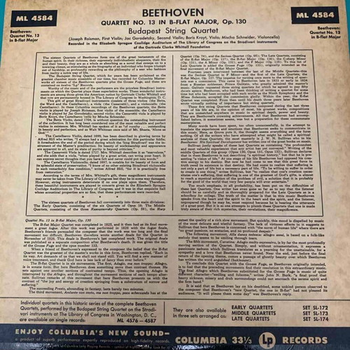 Beethoven vinyl used, classical music