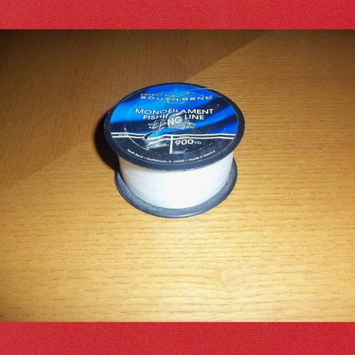 Nylon fishing line 6 LB 900 YD new
