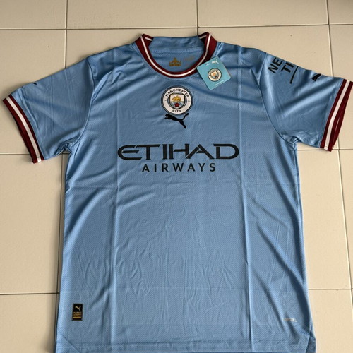 Manchester City 2022/23 Home Jersey, official replica