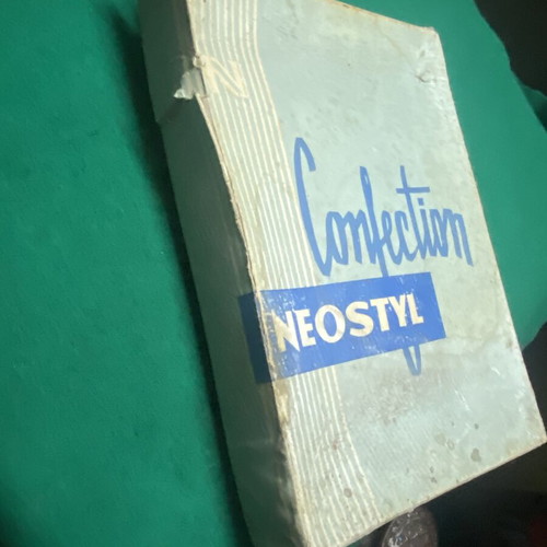 Old store packaging boxes used, set of 3 from 70s-80s