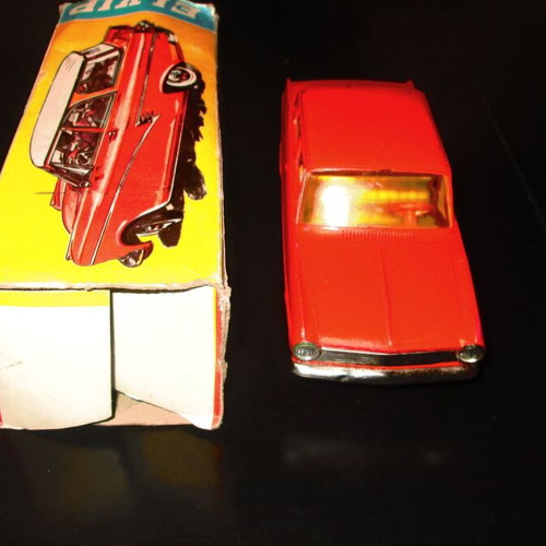 Opel Kadett wind-up toy used from Elvip 70s with box