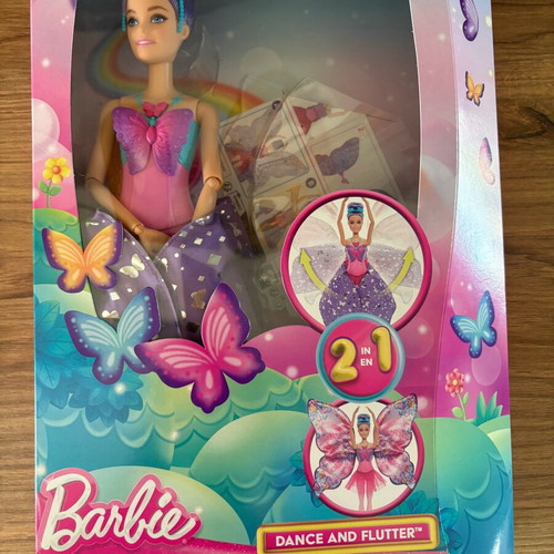 Barbie Dance and Flutter doll like new, ballerina and butterfly 2in1