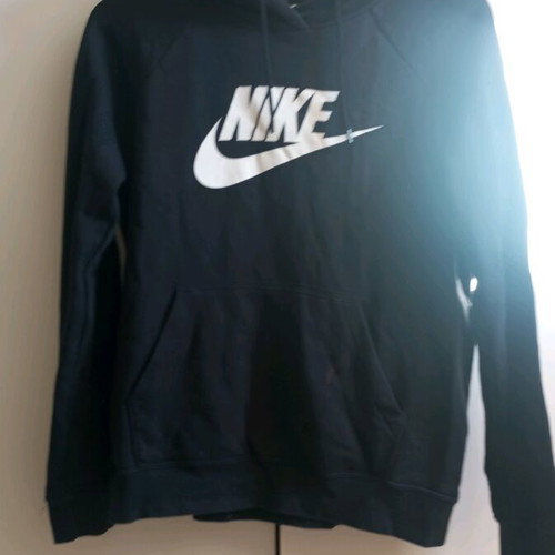 Nike women's hoodie used, black, size S