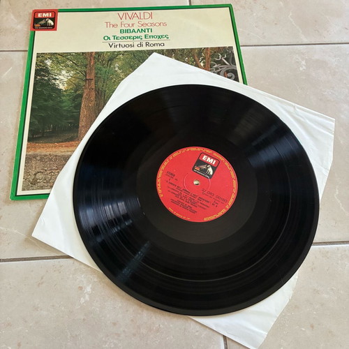 Vivaldi The Four Seasons vinyl record used