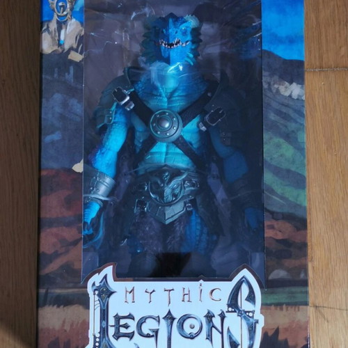 Mythic Legions Fantasy Draconian Warrior Dragon 10 inches new