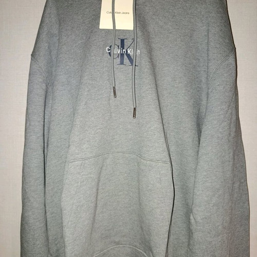 Calvin Klein hoodie new with tags, gray, size L