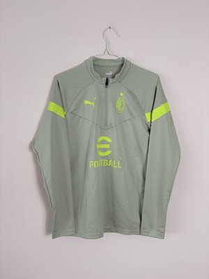 AC Milan training top with 1/4 zip, size S