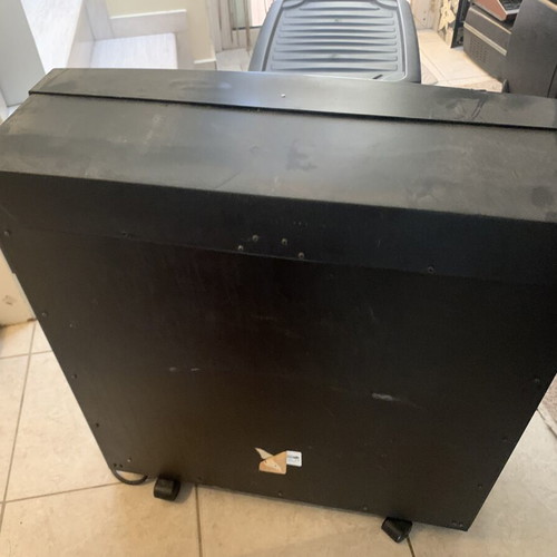 Electric fan heater fireplace, German made