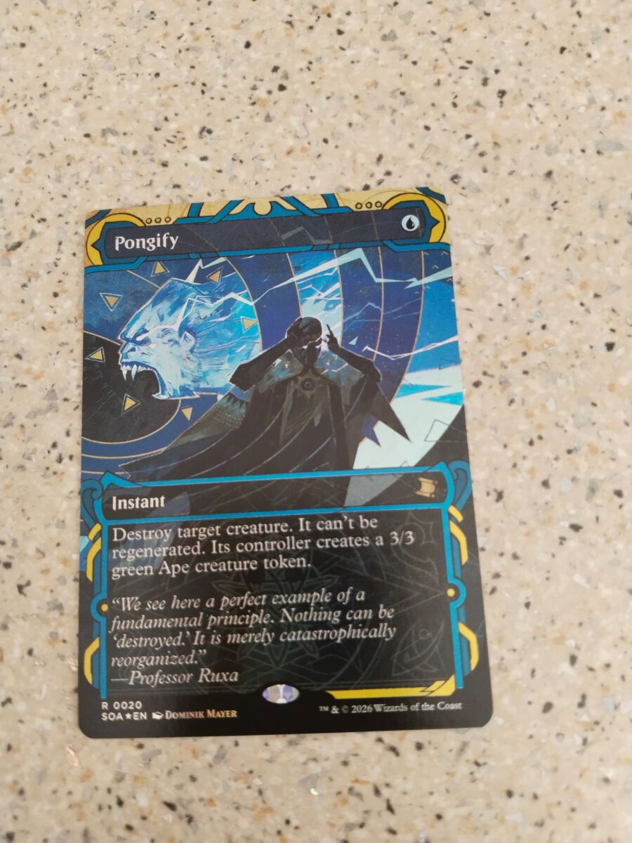 Magic the Gathering Pongify (V.1) foil new - € 4,20 - Vendora.cy