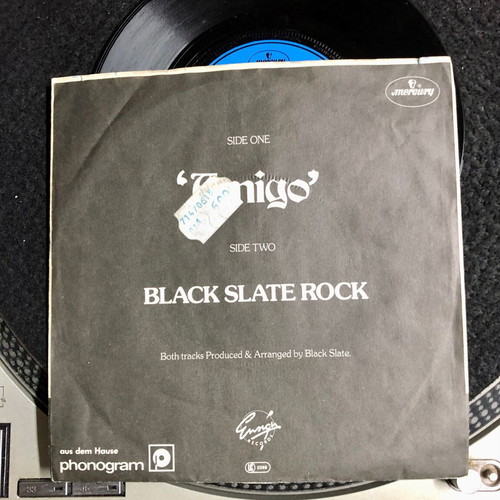 Black Slate Amigo Vinyl 7" 45 RPM like new, reggae
