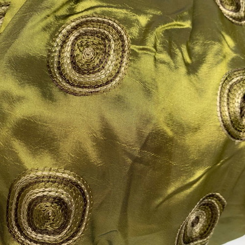 Summer bag new, embroidered shiny fabric
