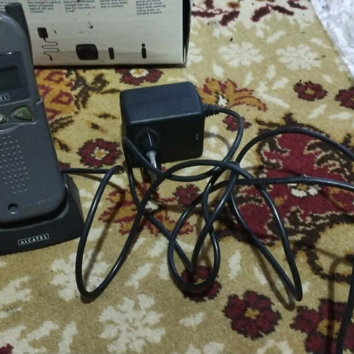 Alcatel One Touch Easy vintage mobile phone used with charger