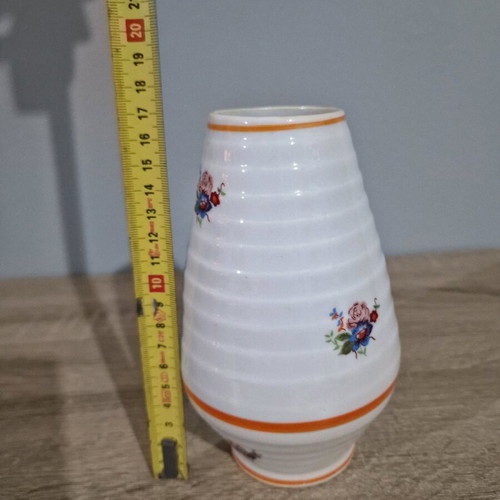 Vintage porcelain vase Dorohoi 17 cm like new