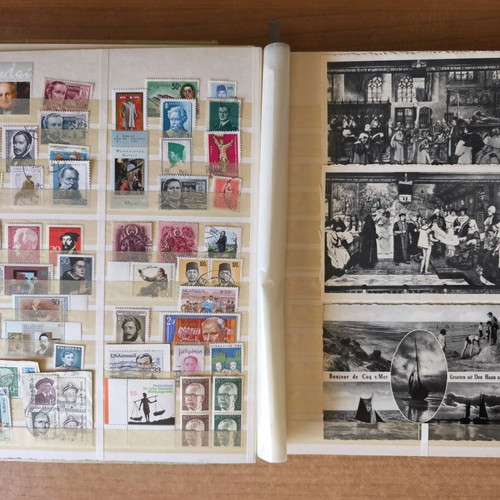 KABE Album with Portrait Stamps like new, 60 pages