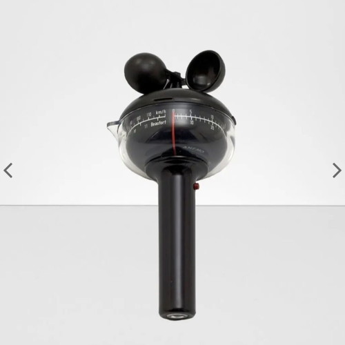 Portable anemometer with Beaufort scale and km/h, new