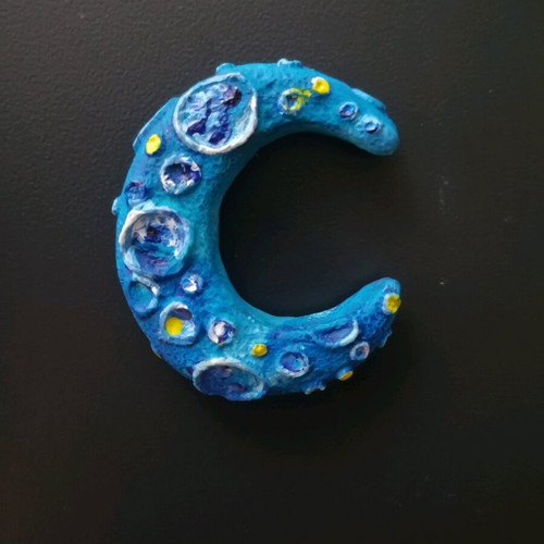Van Gogh Starry Night Handmade Plaster Magnets new