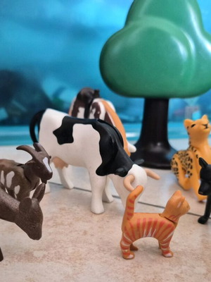 Φιγούρες Ζωάκια Playmobil μεταχειρισμένες, πακέτο 9 τεμαχίων