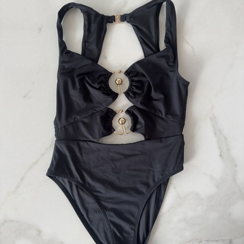 Maaboo bodysuit size S black like new